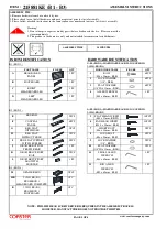 Preview for 2 page of Coaster 215881KE B1 Assembly Instructions Manual