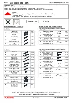 Preview for 2 page of Coaster 215881Q Assembly Instructions Manual