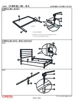 Preview for 3 page of Coaster 215881Q Assembly Instructions Manual