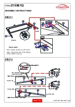 Preview for 4 page of Coaster 215961Q Assembly Instructions Manual