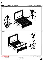 Preview for 5 page of Coaster 222620Q Assembly Instructions Manual