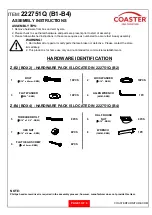 Preview for 3 page of Coaster 222751Q Assembly Instructions Manual