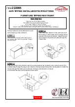 Preview for 2 page of Coaster 222965 Assembly Instructions