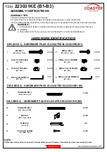 Preview for 3 page of Coaster 223031KE Assembly Instructions Manual