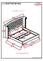 Preview for 7 page of Coaster 223371KE Assembly Instructions Manual