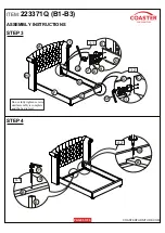 Preview for 5 page of Coaster 223371Q Assembly Instructions Manual