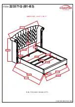 Preview for 7 page of Coaster 223371Q Assembly Instructions Manual