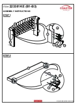 Preview for 4 page of Coaster 223381KE Assembly Instructions Manual