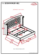 Preview for 7 page of Coaster 223381KW Assembly Instructions Manual