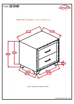 Preview for 4 page of Coaster 223382 Assembly Instructions