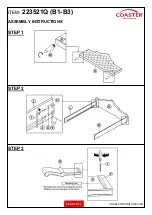 Preview for 4 page of Coaster 223521Q Assembly Instructions Manual