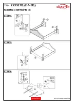 Preview for 5 page of Coaster 223521Q Assembly Instructions Manual