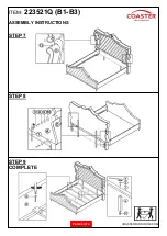 Preview for 6 page of Coaster 223521Q Assembly Instructions Manual