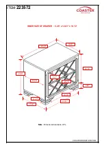 Preview for 4 page of Coaster 223572 Assembly Instructions