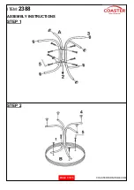 Preview for 3 page of Coaster 2388 Assembly Instructions