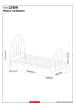 Preview for 3 page of Coaster 2389N Assembly Instructions