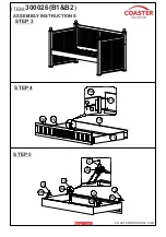 Preview for 4 page of Coaster 300026 Assembly Instructions Manual