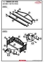 Preview for 4 page of Coaster 300053 B1 Assembly Instructions Manual