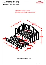 Preview for 7 page of Coaster 300053 B1 Assembly Instructions Manual