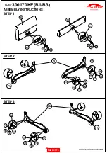 Preview for 4 page of Coaster 300170KE Assembly Instructions Manual