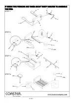 Preview for 4 page of Coaster 300170KE Assembly Instructions