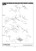 Preview for 4 page of Coaster 300170Q Assembly Instructions