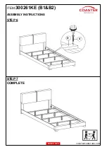 Preview for 5 page of Coaster 300261KE Assembly Instructions