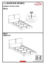 Preview for 5 page of Coaster 300261KW Assembly Instructions