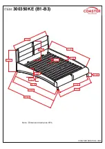 Preview for 7 page of Coaster 300350KE B1 Assembly Instructions Manual