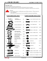 Preview for 2 page of Coaster 300480 Assembly Instructions