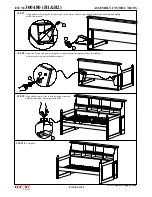 Preview for 4 page of Coaster 300480 Assembly Instructions