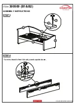 Preview for 5 page of Coaster 300509 Assembly Instructions Manual