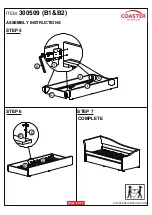 Preview for 6 page of Coaster 300509 Assembly Instructions Manual