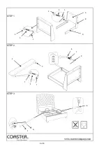 Preview for 4 page of Coaster 300515Q Assembly Instructions