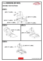 Preview for 5 page of Coaster 300523Q Assembly Instructions Manual