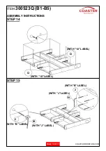 Preview for 10 page of Coaster 300523Q Assembly Instructions Manual