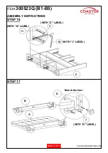 Preview for 11 page of Coaster 300523Q Assembly Instructions Manual