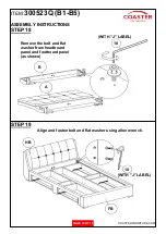 Preview for 12 page of Coaster 300523Q Assembly Instructions Manual