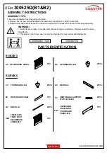 Предварительный просмотр 2 страницы Coaster 300525Q Assembly Instructions Manual