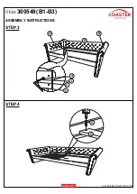 Preview for 5 page of Coaster 300549 Assembly Instructions Manual