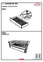 Preview for 7 page of Coaster 300549 Assembly Instructions Manual