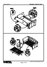 Предварительный просмотр 3 страницы Coaster 300632 Assembly Instruction