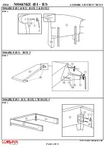 Предварительный просмотр 6 страницы Coaster 300643KE Series Assembly Instructions Manual