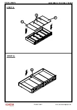 Предварительный просмотр 5 страницы Coaster 300676 Assembly Instructions Manual