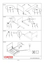 Preview for 4 page of Coaster 300684FB1 Assembly Instructions