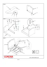 Preview for 4 page of Coaster 300796F Assembly Instructions