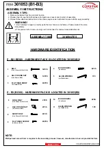 Preview for 3 page of Coaster 301053 B1 Assembly Instructions Manual