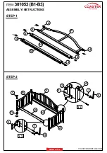 Preview for 4 page of Coaster 301053 B1 Assembly Instructions Manual