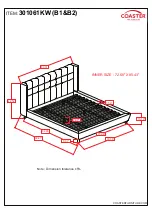 Preview for 7 page of Coaster 301061KW Assembly Instructions Manual