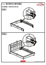 Preview for 5 page of Coaster 301061Q Assembly Instructions Manual